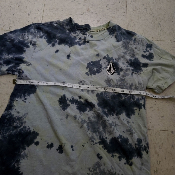 Volcom | Womens Tie-Dye T-Shirt - Blue - Picture 6 of 7